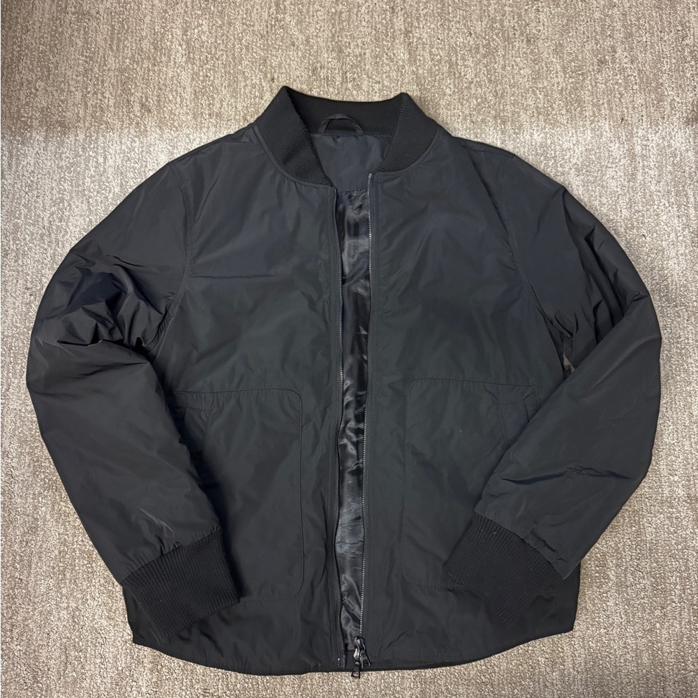 Officine Generale Charcoal Bomber Jacket
